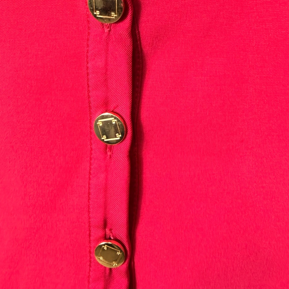 #647 Elizabeth McKay Susan Polo Ruffle Collar Shirt size L - Picture 5 of 10